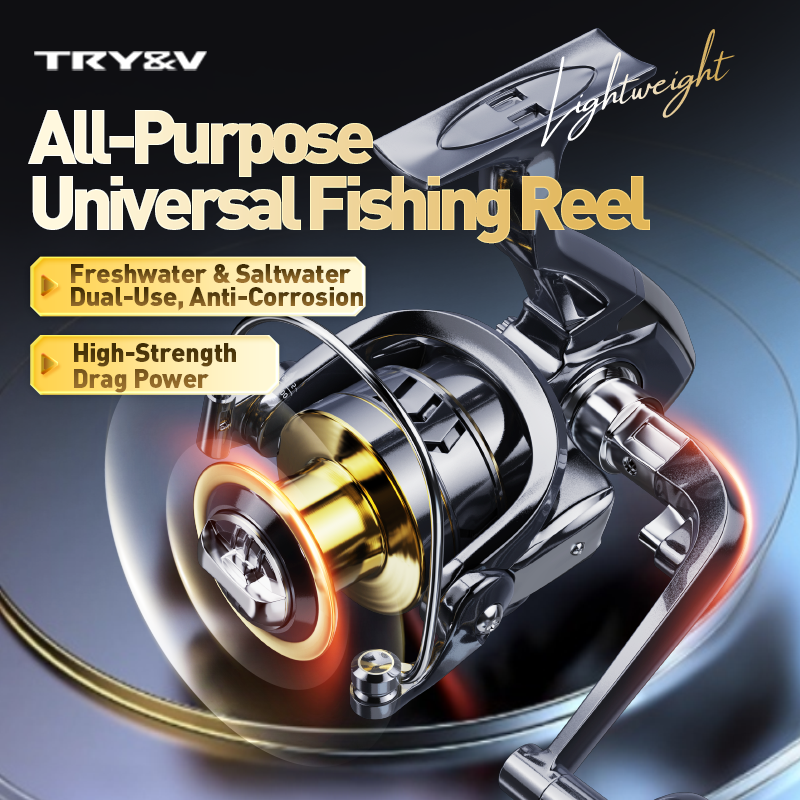 TRY&V CW Full Metal Casting Lu - Surf Reel ulasan dan harga
