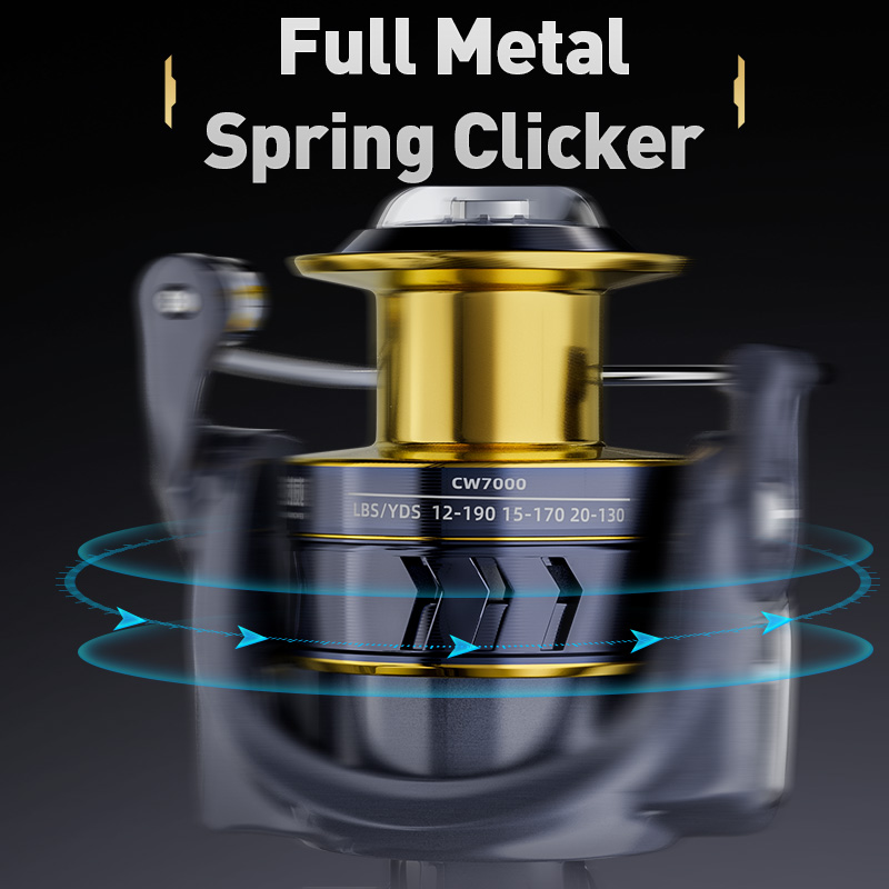 TRY&V CW Full Metal Casting Lu - Surf Reel ulasan dan harga