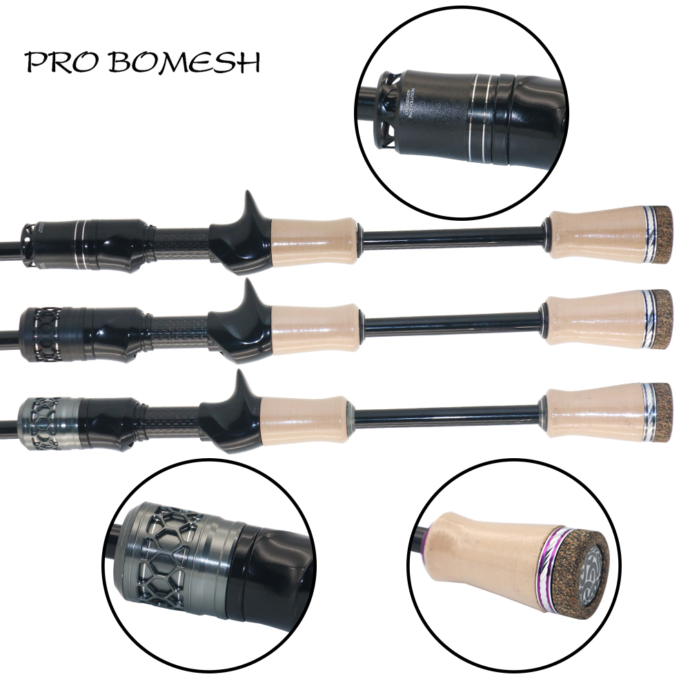 Pro Bomesh 3A Grade Cork SKTS  - Ice Fishing Reel ulasan dan harga