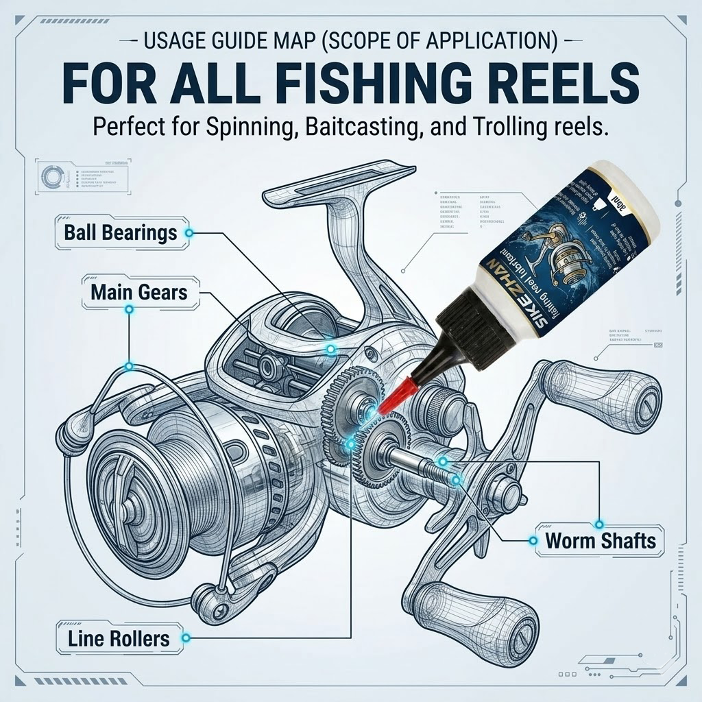 Fishing Reel Oil and Grease Lu - Reel Lubricant ulasan dan harga