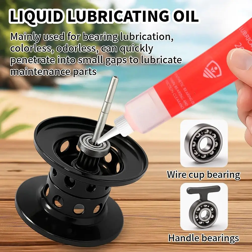 40ml Fish Reel Grease Long-Las - Reel Grease ulasan dan harga
