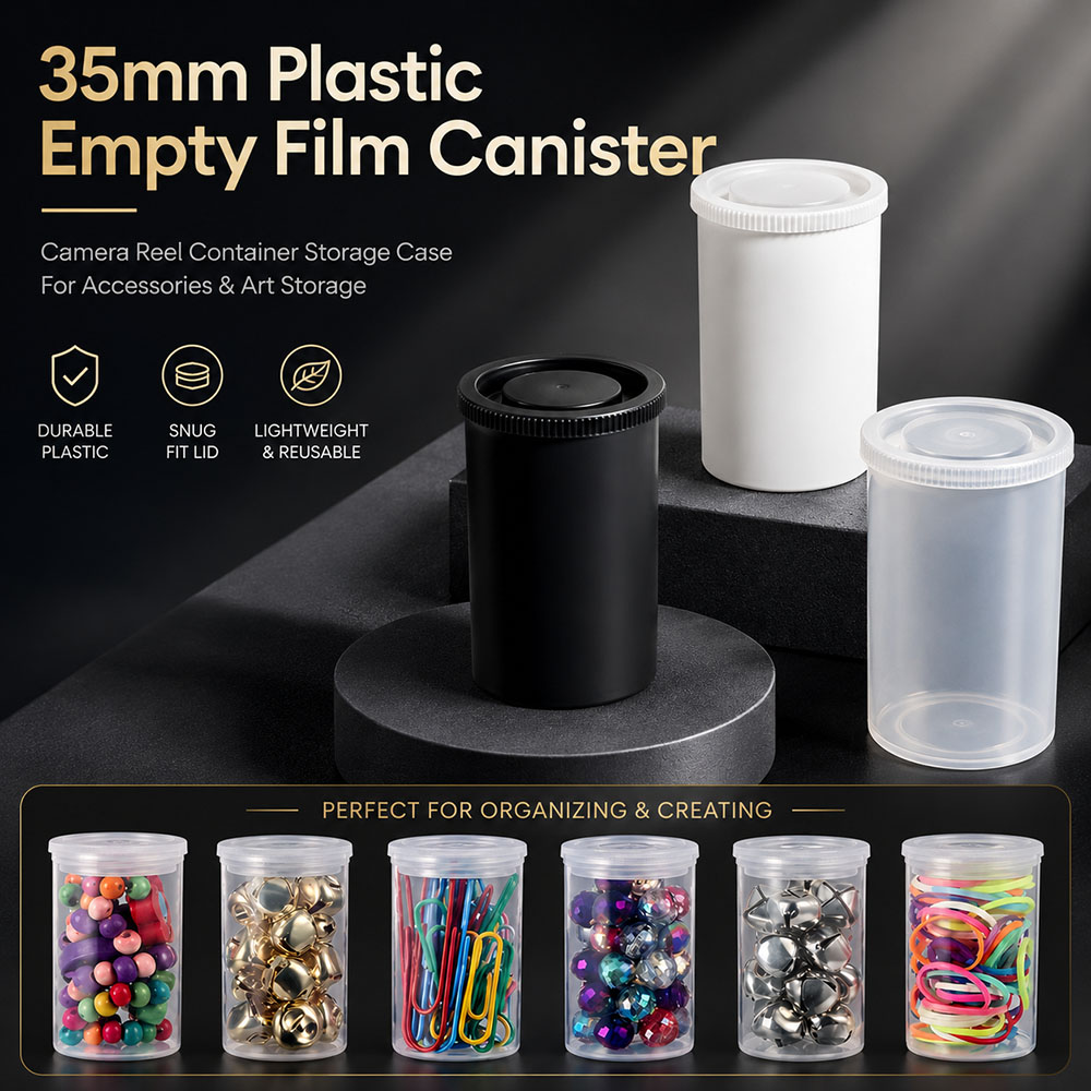10-50pcs 35mm Plastic Empty Bl - Reel Case ulasan dan harga