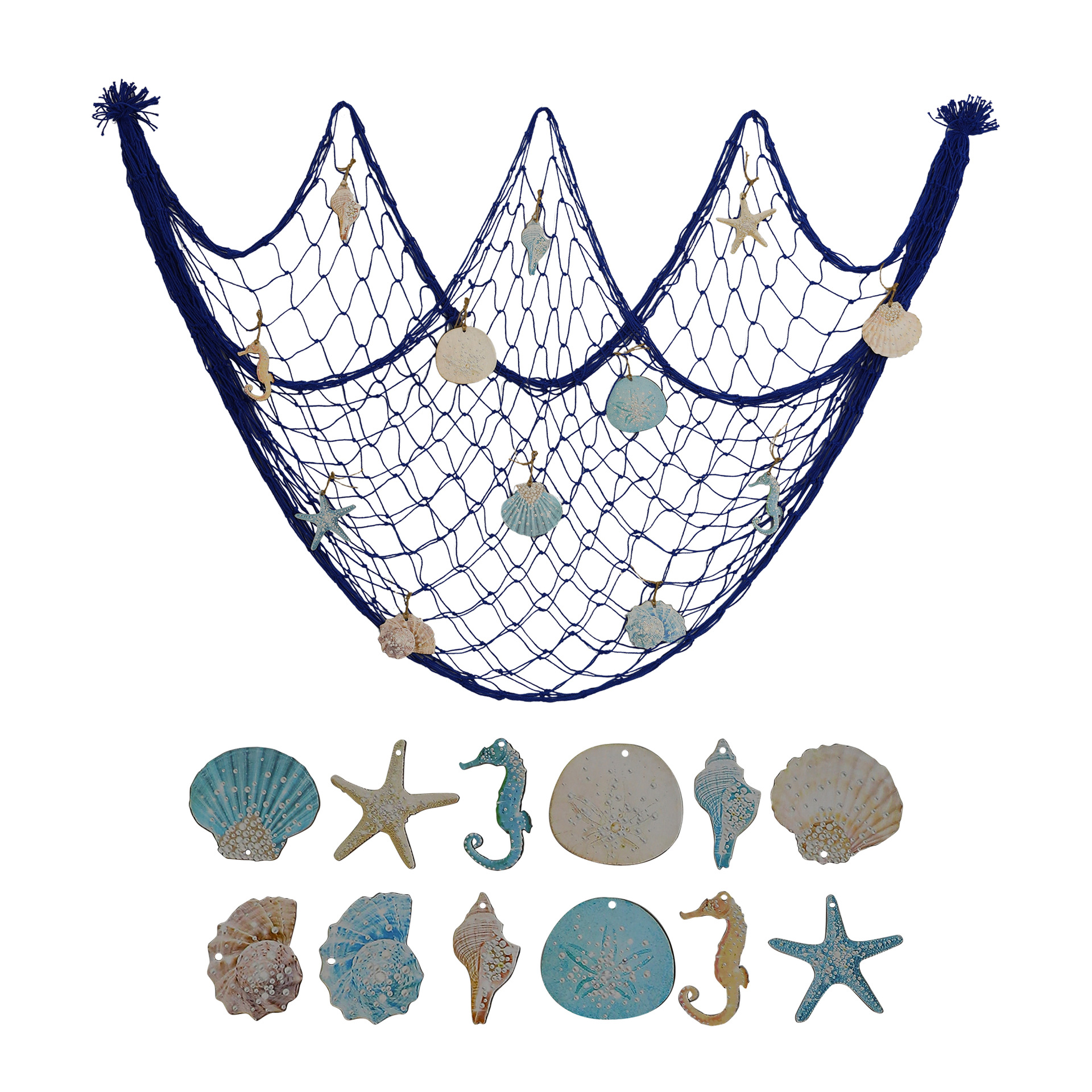 Decorative Fishing Net, Medite - Baitcasting Reel ulasan dan harga
