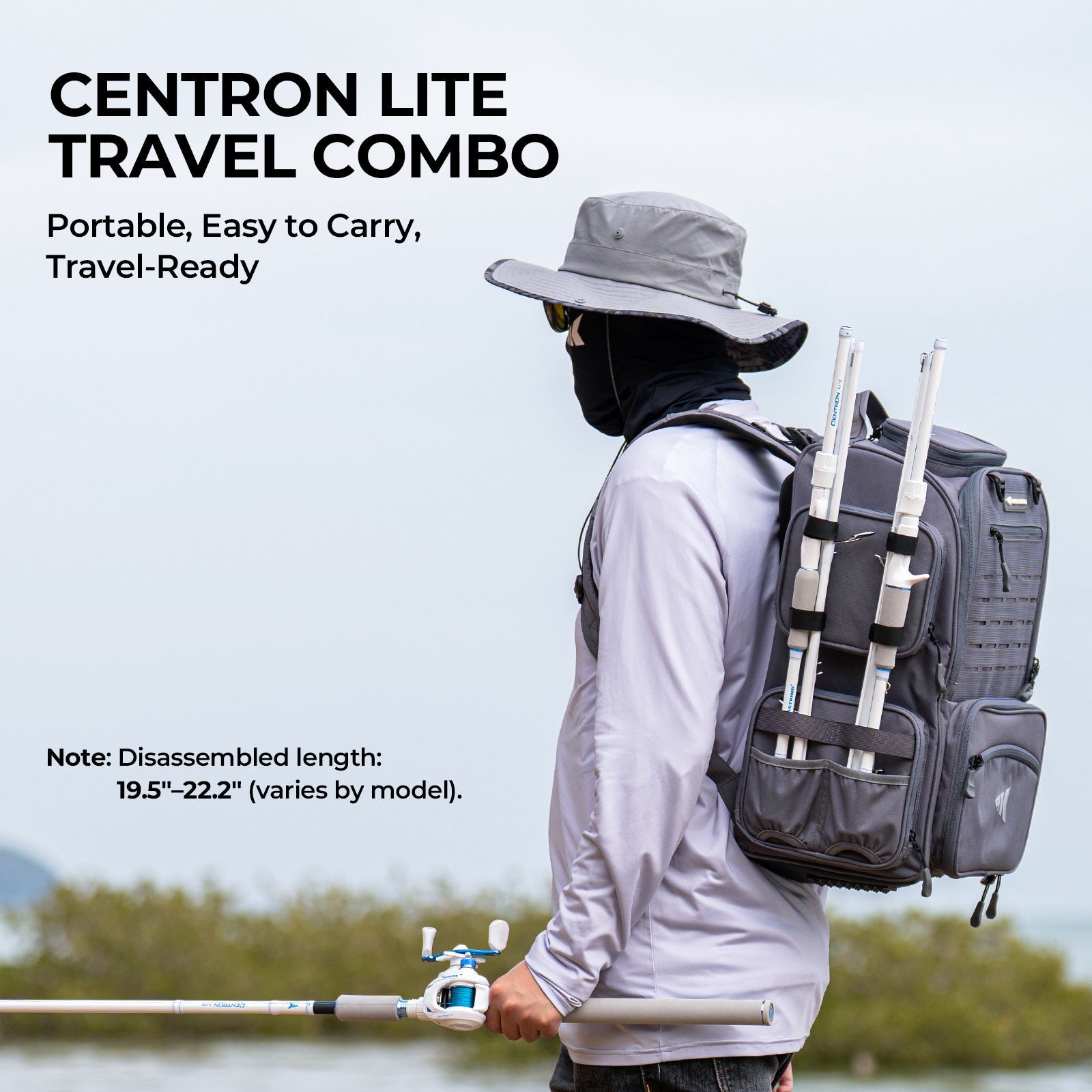 KastKing Centron Lite Travel C - Spincast Reel ulasan dan harga