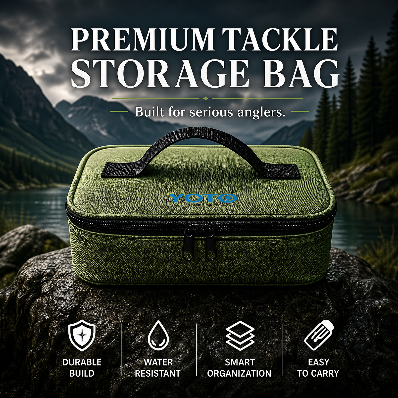 Three sizes of carp fishing ba - Reel Bag ulasan dan harga