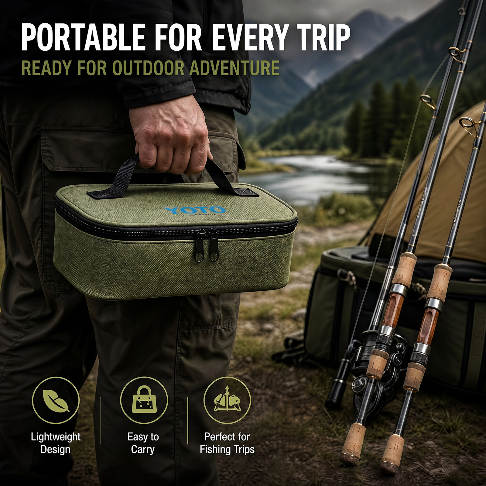 Three sizes of carp fishing ba - Reel Bag ulasan dan harga