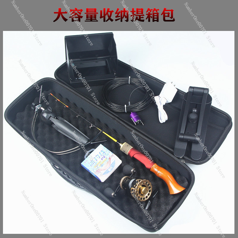 Portable Ice & River Fishing R - Ice Fishing Reel ulasan dan harga