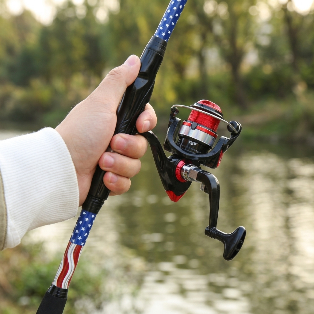 Telescopic Fishing Rod Spinnin - Reel Bag ulasan dan harga