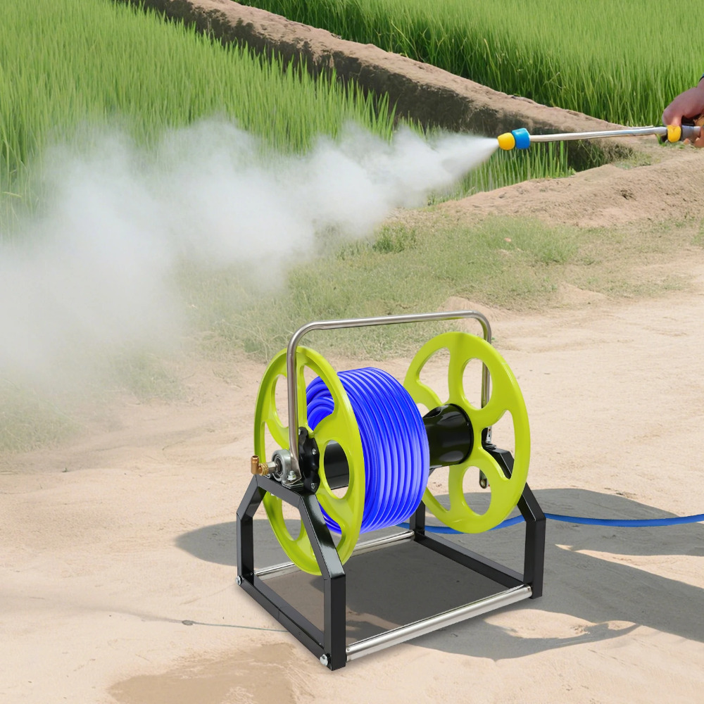 Garden Hose Reel, 360° Wall Mo - Reel Handle ulasan dan harga