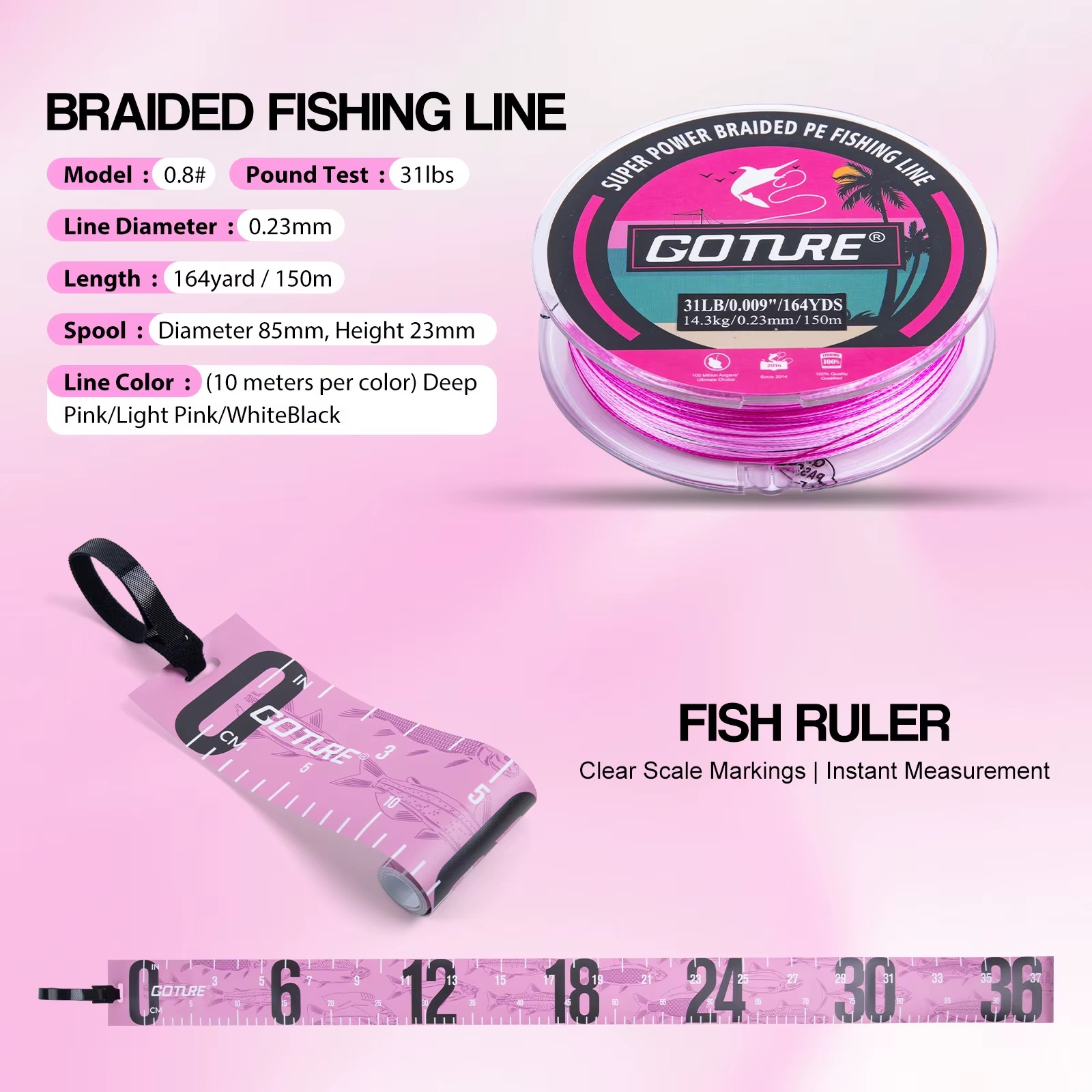 Goture All-in-One Fishing Comb - Reel Bag ulasan dan harga