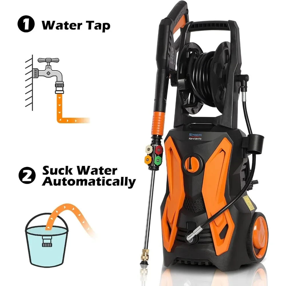 For 3500PSI Pressure Washer, 2 - Electric Reel ulasan dan harga