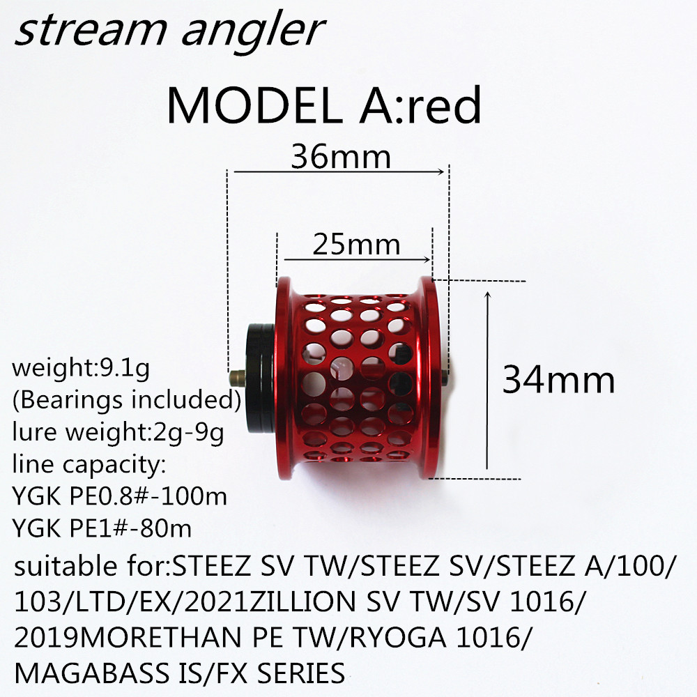Shallow Spool Retrofit Parts A - Reel Spare Spool ulasan dan harga