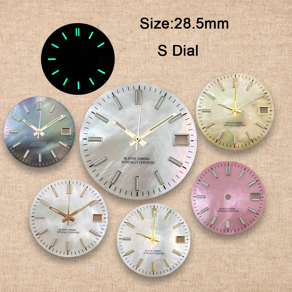 New 28.5mm S Logo NH35 Dial Lo - Reel Case ulasan dan harga