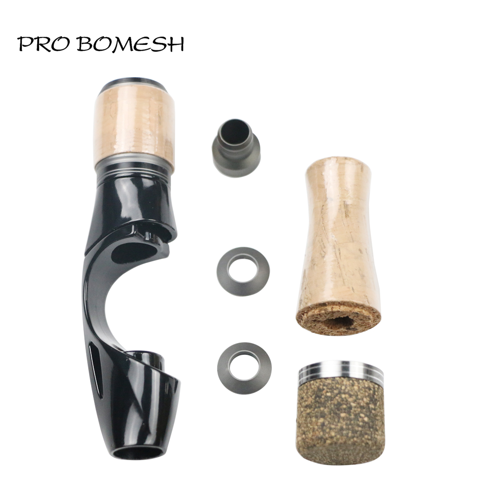 Pro Bomesh 1 Set Cork Handle S - Ice Fishing Reel ulasan dan harga