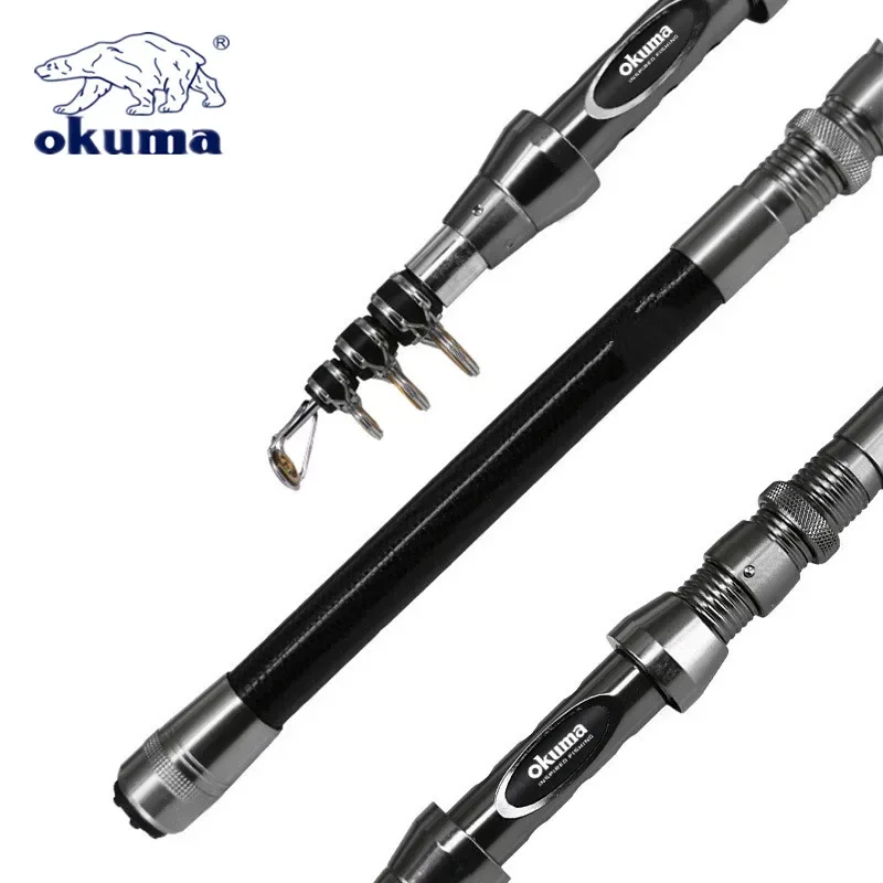 OKUMA New Carbon Rock Rod 1.5M - Surf Reel ulasan dan harga