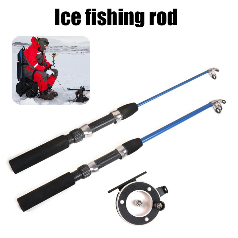 Winter Shrimp Fishing Rod Mini - Ice Fishing Reel ulasan dan harga