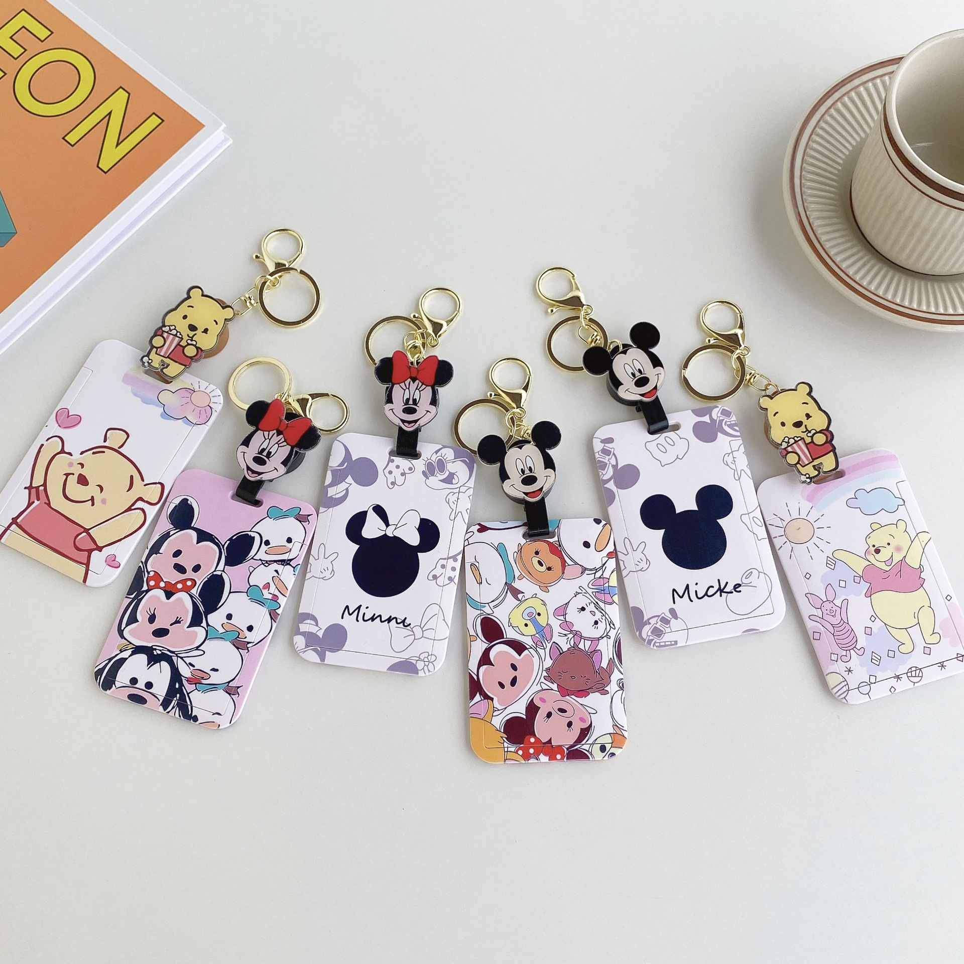 Cartoon Mickey Mouse Keychain  - Reel Cover ulasan dan harga
